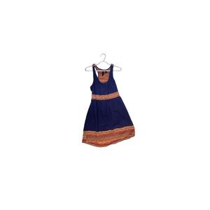 Petticoat Alley Blue Boho Linen Dress - Women’s Size Medium